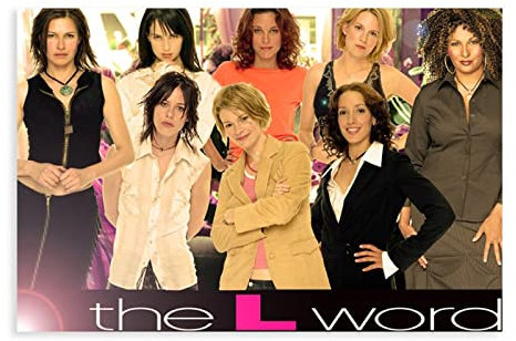 MSRV TV-Serie Poster The L Word 5, Leinwand-Poster, Wandkunst, Dekordruck, Bild, Gemälde für Wohnzimmer, Schlafzimmer, Dekoration, ungerahmt: 30 x 45 cm