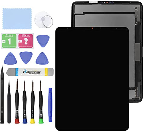 27,9 cm (11 Zoll) neuer Bildschirm Ersatz für iPad Pro 11 2. Generation A2068 A2230 A2228 A2231 (2020) LCD-Display Touchscreen Digitizer Panel Montage Ersatzteil mit Werkzeugen