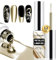 U-Shinein Metallic Painting Gel, Nail Art 3D Mirror Effect Gel Nail Polish, Painted Drawing Gel, Build in Thin Brush Soak Off Gel for Salon Home DIY Manicure, Copper