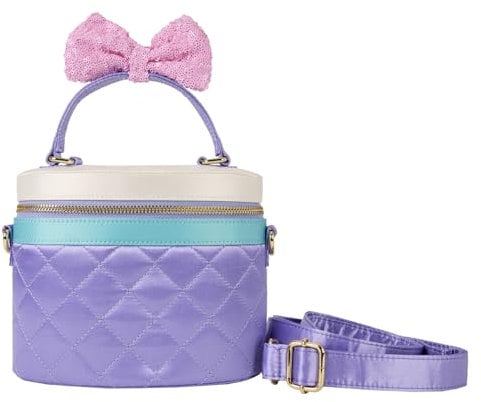 Loungefly Disney Daisy Duck gesteppte Umhängetasche