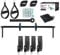 Tragbares -Fitnessgerät, Ganzkörper-Trainingsgerät, multifunktionale Fitnessstange, Fitnessstudio, Pilates-Ausrüstung, kompaktes Pilates-Fitness-Set, 120 cm für Ganzkörpertraining