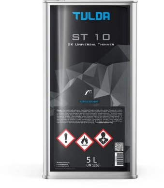 TULDA ST10 2K UNIVERSAL ACRYLIC THINNER 5L automotive car paint varnish diluent for dilution
