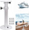 Wohnmobil-Tischbeine,Abnehmbares Wohnmobil Tischbein,Wohnmobil Tischbeine Sockel,450-690mm Höhenverstellbare Aluminiumlegierung Tischsockelbein360°Drehbar Stangenstützbein für Wohnmobil,Boot,Yacht