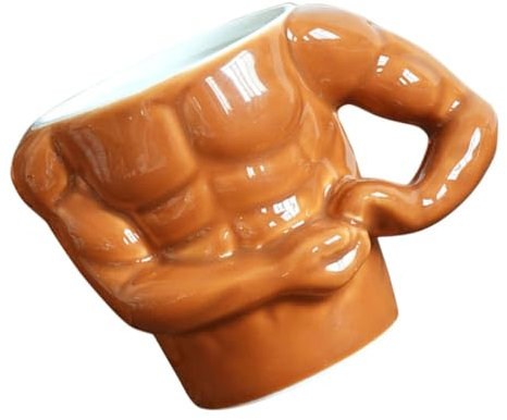 PRETYZOOM Tazza Da Tè in Ceramica Da Scrivania One Piece Cup Elegante Tazza Muscolare Per La Famiglia E Gli Amici