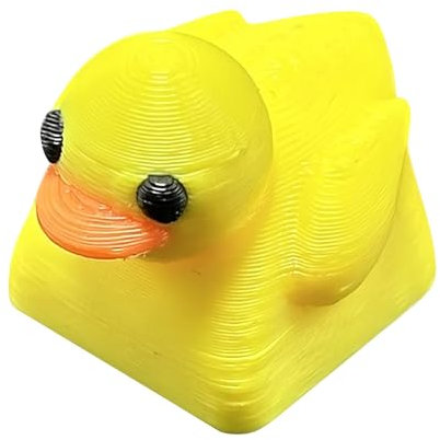 Duck Keyboard Keycaps - Duck Shaped Keyboard Keycaps | Small Resin Keycaps For Keyboard | Stylish Keycap Replacement For Keyboard, Decorative Animal Keycaps For Home, Workplace