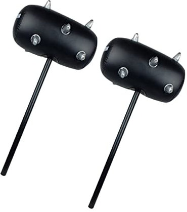 VICASKY Aufblasbarer Hammer Für Kinder 2 Stück PVC Spielzeug Pool Zubehör Leicht Und Sicher Für Rollenspiele Und Partys