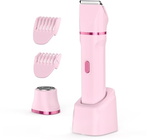 Rasierer Damen, 2-in-1 Lady Shaver für Frauen zur Nass- und Trockenanwendung, elektrischer schmerzfreier Rasierer für Beine, Körper, empfindliche Haut
