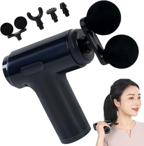 Masseur musculaire électrique portable, appareil de relaxation silencieux, outil de récupération de remise en forme, gadget portable robuste pour athlètes, utilisation à la maison et en voyage