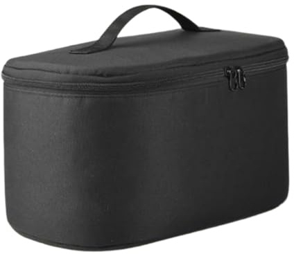 dijiusidy Reiseetui für Wachs Sets, tragbare Aufbewahrungstasche mit Reißverschluss für Damen, praktisches Kosmetik Etui mit Reißverschluss