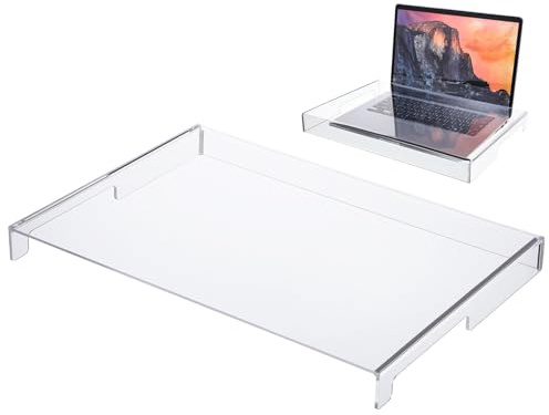 Protection Clavier Acrylique pour Ordinateur Portable 15,6 Pouces | Dépoussiérage, Étanche et Anti-rayures, pour Clavier Mécanique et Notebook 15,6 Pouces, Accessoire Transparent