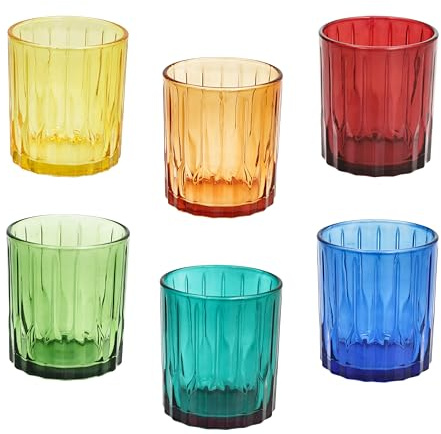 Tognana Lounge, Set 6 bicchieri 320 cc, vetro, multicolor | VETRO