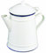 Ibili 903210 - Cafetera Conica Blanca 1 Lt.