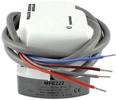 Myson MPE222 Replacement 4 wire ACT222 Spare Actuator ONLY 421101 for MPE 222, MPE2 3/4, MSV222 22mm 2 Port Power Extra Motorised Zone Valve