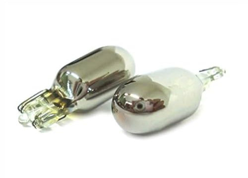 CARALL 2 Stück Halogenlampen 12V für Autos (T10 W5W 12V5W Arancione Invisibile Cromato)