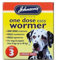 (10 Pack) Johnson's Vet - Easy Dose Wormer Size 3 Large Dog 4 Tabs