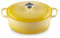 Le Creuset Evolution Cacerola ovales, Hierro Fundido, Amarillo Soleil, 29 cm