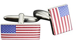 Flaggenfritze® Manschettenknöpfe Fahne/Flagge USA