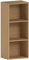 Vida Designs Oxford Bücherregal mit 3 Ebenen, würfelförmig, Eiche, Holz-Regaleinheit für Büro, Wohnzimmermöbel