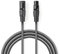 NEDIS Câble audio équilibré | XLR 3 broches mâle | XLR 3 broches femelle | nickel | 20 m | rond | PVC | gris foncé | emballage carton