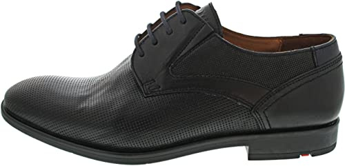 LLOYD Kelsan Herrenschuhe Businessschuhe eleganter Schnürer Schwarz Business, Schuhgröße:EUR 42 | UK 8