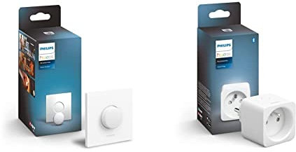Philips Lighting Philips Hue Smart Button Bouton 929003050901 Philips Hue Smart Plug