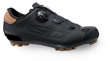 Sidi Herren MTB Dust Sportschuhe Schwarz 46/48 EU Einfarbig Radfahren Outdoor Erwachsene Männer Outdoor-Enthusiasten Komfortsuchende Mountainbike-Schuhe Schuhe