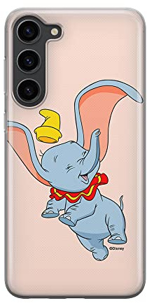 ERT Group Handyhülle für Samsung S23 Original und offiziell Lizenziertes Disney Muster Dumbo 015 optimal an die Form des Handy angepasst, hülle aus TPU