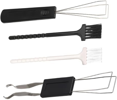 Gatuida Kit De Nettoyage Clavier Pc avec Brosses Douces Et Extracteurs De Touches Accessoire Anti-poussière Polyvalent pour Ordinateurs Portables Et Électroniques