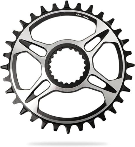 Fahrradketten, Kettenräder, Kettenblatt 0mm Offset MTB Narrow Wide Fahrradkettenrad for Deore XT M7100 M8100 M9100 for SHI MA NO 12S Kurbelgarnitur (Farbe: 38T) (Color : 32t)