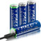 Mspalocell AA Batteria al litio USB-C ricaricabile 1,5 V 3600 mWh, batterie ricaricabili a carica rapida con cavo ricarica tipo C, autoscarica bassa LSD, con spia di ricarica, 4 batterie 1,5 V