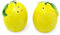 Carousel Home Mediterranean Lemons Salt & Pepper Pots | Fruit Salt And Pepper Pots Salt And Pepper Shakers | Salt And Pepper Shakers In Gift Box Lemons