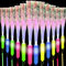 KINGOZOYI 12 Stück Leuchtstäbe LED, Knicklichter Party Set, Lichterkinder Leuchtstab mit 3 Modi Blinkende für Kinder Weihnachten Konzert Hochzeit Party Konzert