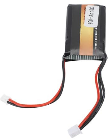 Batteria ricaricabile al litio da 7,4 V 2S 900 mAh per batteria ricaricabile per sicurezza SCX2 RC batteria al litio