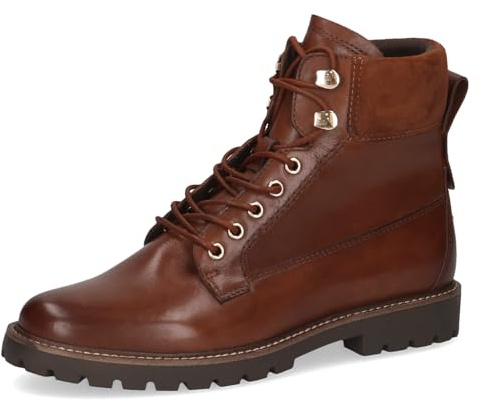 CAPRICE Damen Stiefeletten aus Leder zum Schnüren
