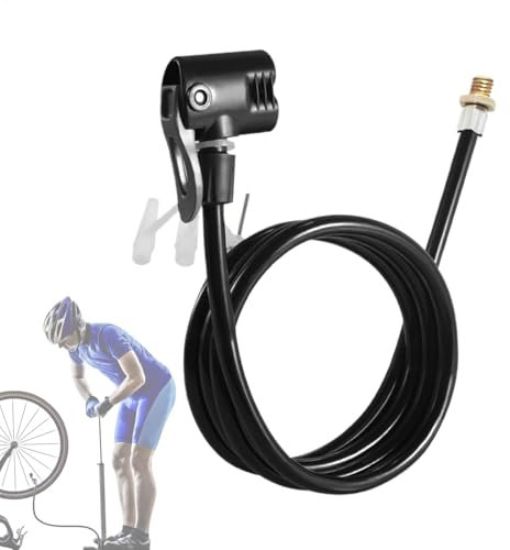 Leakproof Air Pump Hose - Anti-Freeze Heat-Resistant Inflator Hose, 80cm/125cm Replacement | Reliables Inflation With Durability, Versatile Air Pump Accessories For Mattresses, Bicycles, Air Pumps