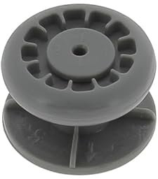 ROULETTE (x1) GUIDE RAIL INFERIEUR (PANIER SUPERIEUR) FM121760010412 pour Lave vaisselle AYA, COBAL, FAR, QILIVE, SABA, SIGNATURE, VALBERG