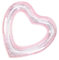 SUPVOX Anneau De Natation Piscine en Bas Âge Cœur Briller Bouée Gonflable Coeur Rose Gold PVC