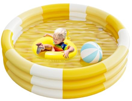 Piscine pour - Mini Piscine Gonflable pour Nourrissons - Jouet pour Le Plaisir en Famille - Intérieur - Terrasse - Jardin - Camping - Espace de Bain à la Maison
