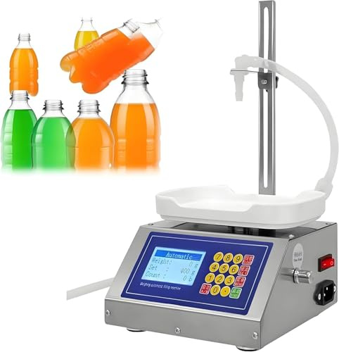 Electronic Scale Liquid Filling Machine for Bottles, Precise Dispensing Solution for Oil, Water, Drinks, Wine, and Juice