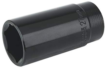 Sealey Is1227D Impact Socket 27Mm Deep 1/2Sq Drive