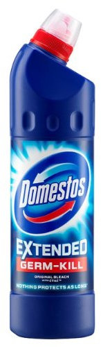 Domestos Original Blue Bleach 6x750ml
