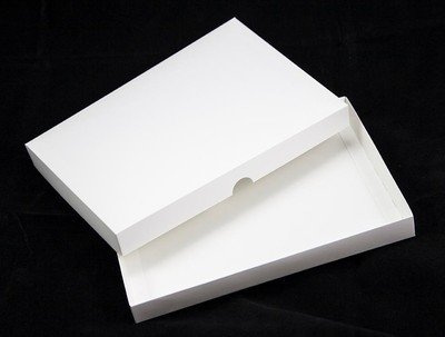 A6/C6 weiße Grußkarten-Boxen, 5 Stück pro Packung, Geschenkboxen