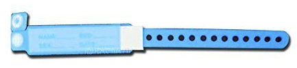 GiMa 29936 ID Baby Armband, Hellblau