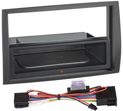 Inbay – 1-dIN biseau de Radio avec Plateau Citroen, Fiat, Peugeot, Noir