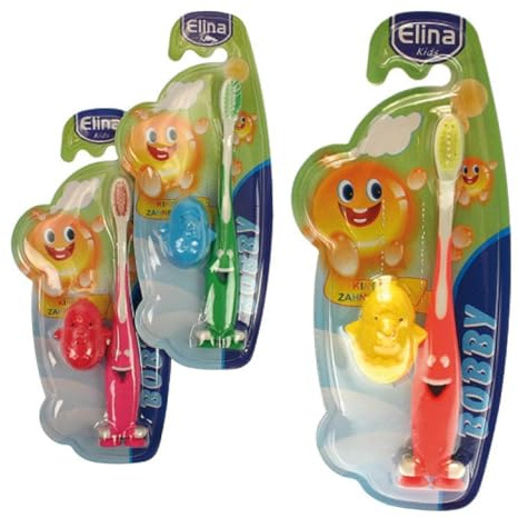 Zahnbürsten Kinder Fuß Saugnapf - 2 Einheiten