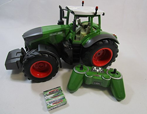 Jamara RC Traktor Fendt 1050 Vario Maxi Schlepper + 4 Batterien 37,5cm Länge 405035-B