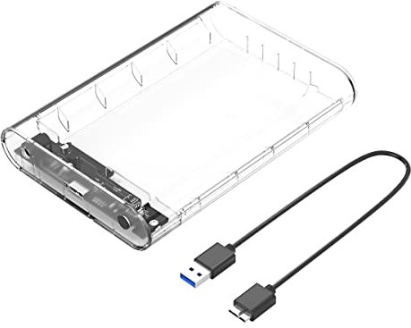 ORICO Case Hard Disk 3.5/2.5 USB 3.0 Interfaccia SATA da 3,5 Pollici SSD/HDD Disco Rigido Portatile con Protocollo di Trasferimento UASP (3139U3)