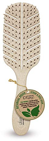 Italian Design - Biologisch abbaubare Flachbürste - Haarpflege und Styling - 100% recycelbar