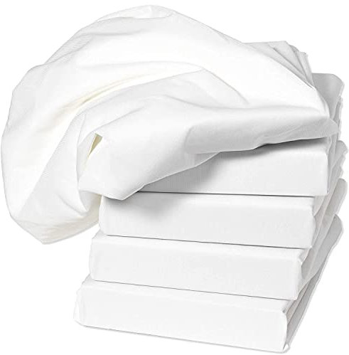 Dr. Güstel Waschfaserlaken Spannbezug comfort XL 90x220x10 cm weiß, kochfest