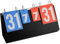 VGEBY Basketball Anzeigetafel, Tragbare 4 Stellige Anzeigetafel Flipper Anzeigetafel für Sportwettbewerb Spielstand Zähler Tischtennis Basketball Badminton